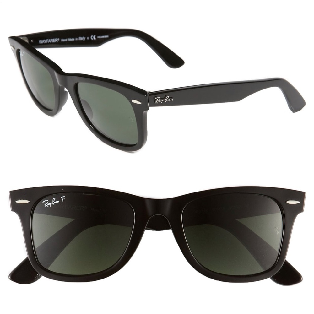 Black Ray Ban Wayfarers